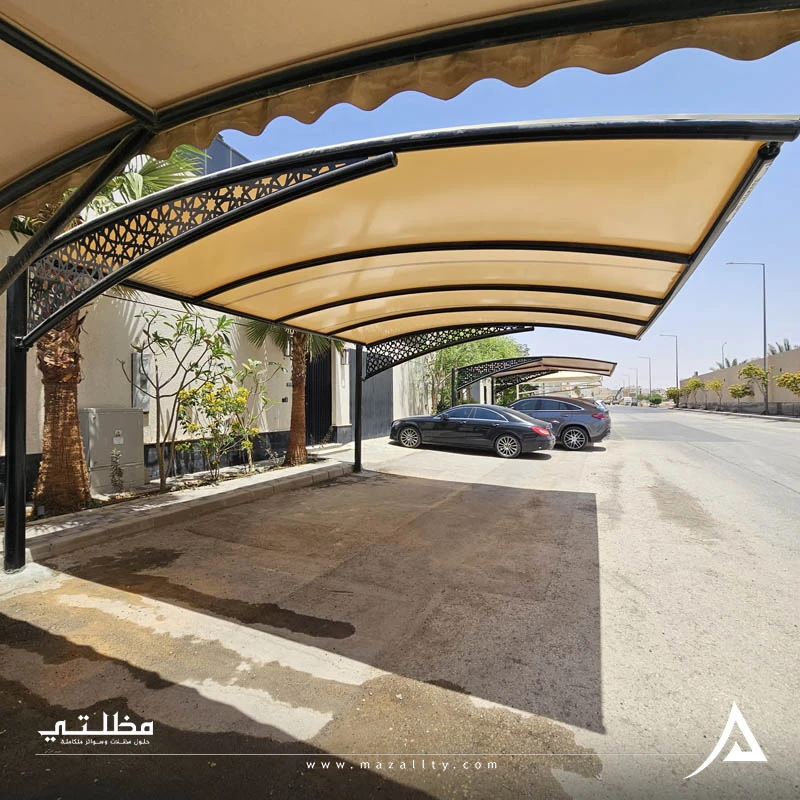 مشاريع مظلات مواقف سيارات