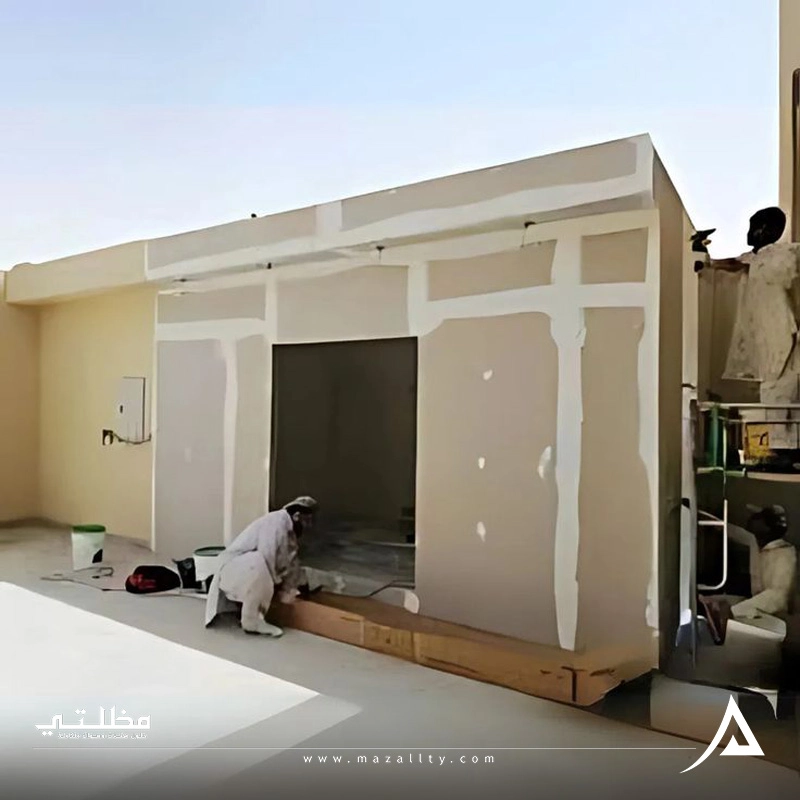 بناء ملاحق اسمنت بورد الرياض