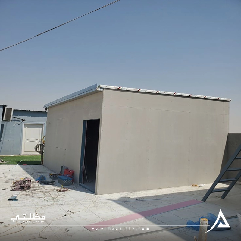 بناء ملحق اسمنت بورد في الرياض