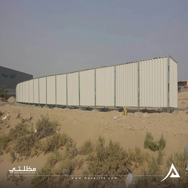 تسوير ارض فارغة في الرياض